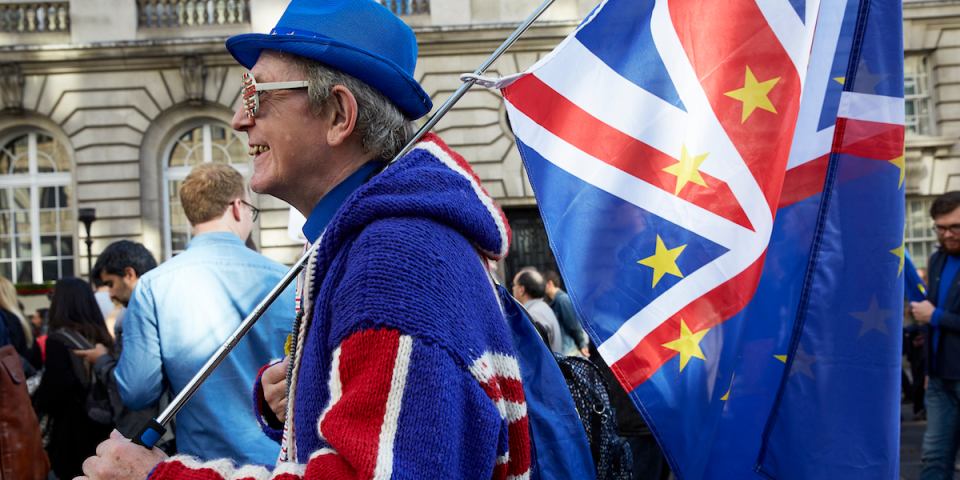 Brexit People's Vote protest