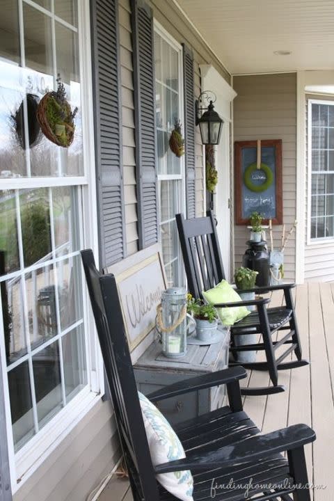 Add Lavender to Window Decorations