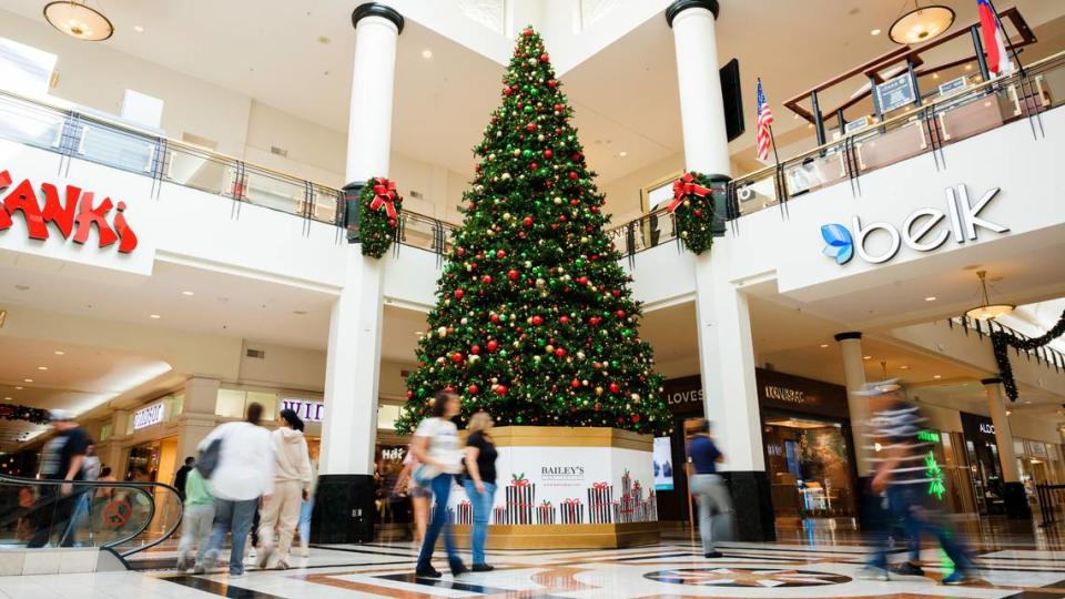 As the holiday season ramps up, the Triangle’s malls and big box retailers have amended hours for Christmas shoppers. Addy Holmes/Pacific Retail Capital Partners