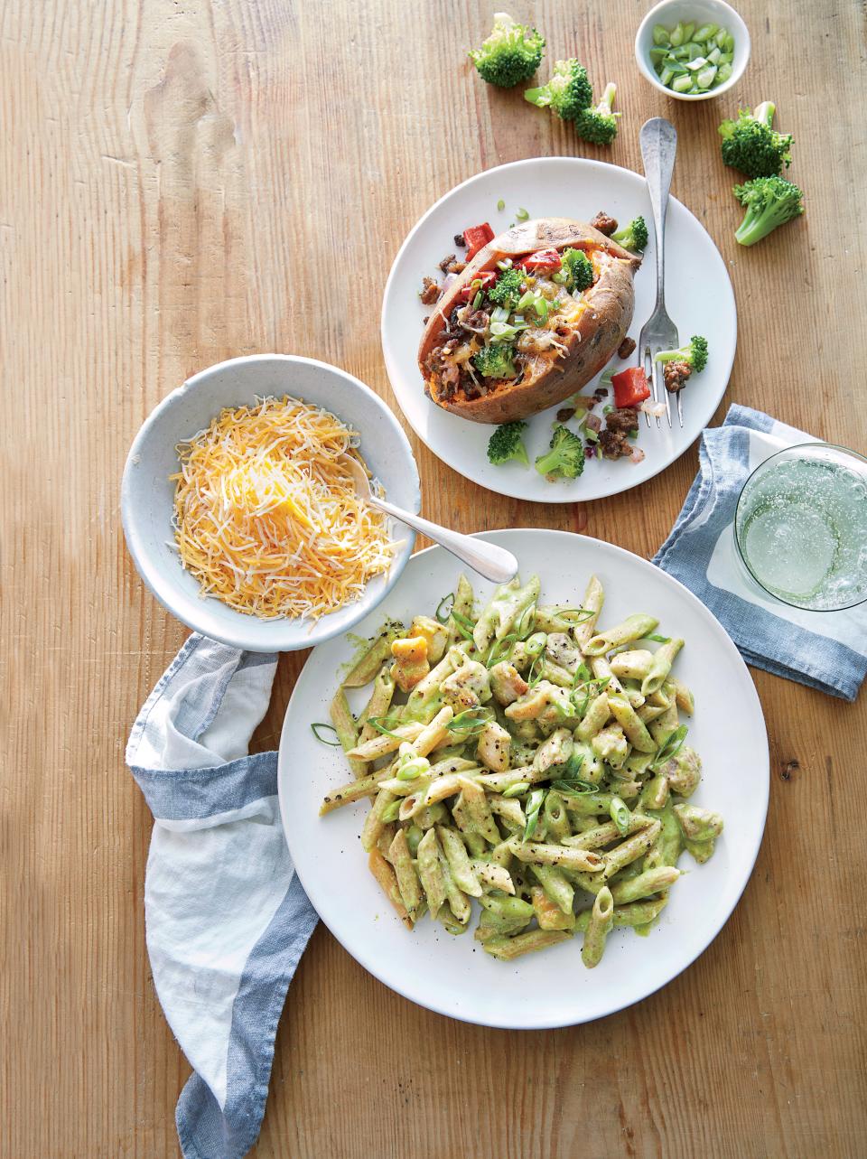 Broccoli and Cheddar Chicken Pasta