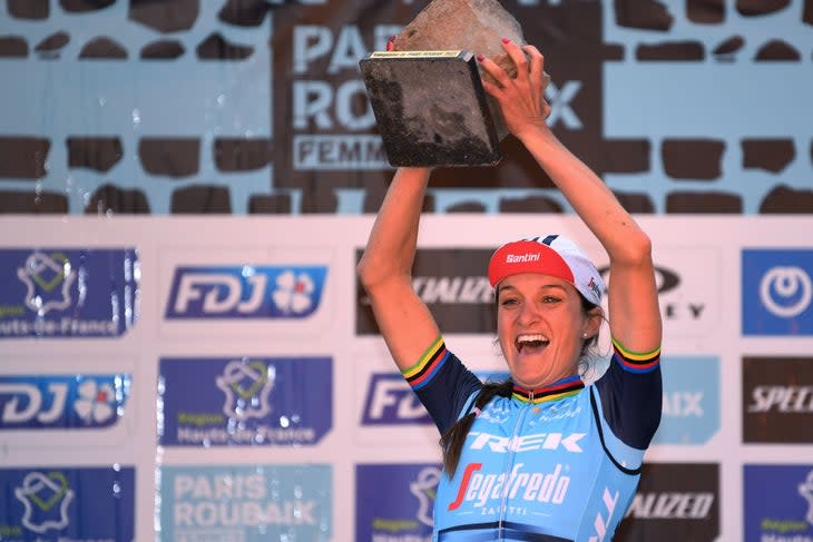 Lizzie Deignan is currently on maternity leave following the birth of her second child last month