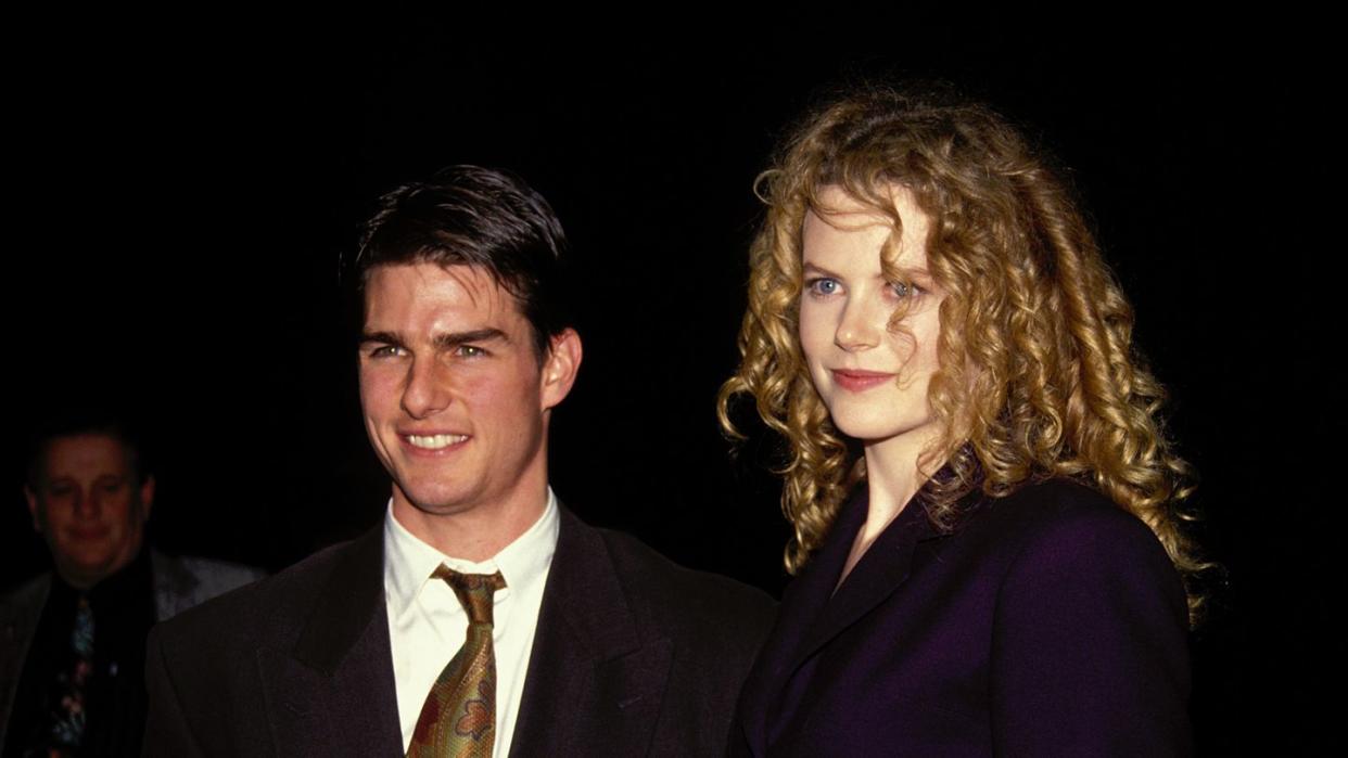 tom cruise and nicole kidman in los angeles in 1992
