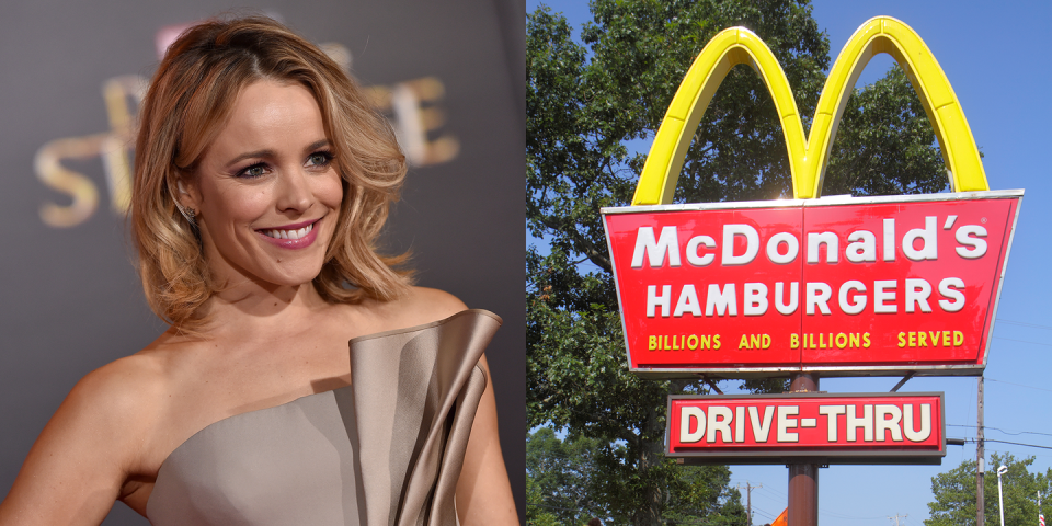 Rachel McAdams, McDonald's Employee