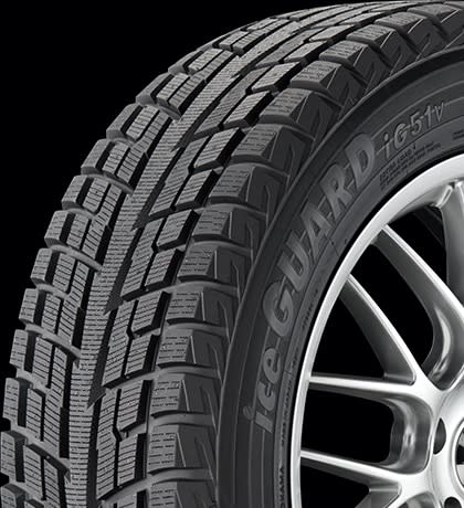 <p><strong>Yokohama</strong></p><p>tirerack.com</p><p><a rel="nofollow noopener" href="https://www.tirerack.com/tires/tires.jsp?tireMake=Yokohama&tireModel=iceGUARD+iG51v&sidewall=Blackwall&partnum=26TR7IG51V&tab=Sizes" target="_blank" data-ylk="slk:Shop Now;elm:context_link;itc:0;sec:content-canvas" class="link ">Shop Now</a></p><p>SUVs and crossovers are typically heavier than their smaller passenger-car brethren, and as such need more room to brake. The Yokohama IG51v is <strong>specifically designed for SUVs,</strong> and is a boon to winter traction. Coupled with an SUVs' higher seating position and the all-wheel drive many SUVs are equipped with, the iG51v will make you feel like you're driving an M1 Abrams tank in the snow. The Yokohama is <strong>generally less expensive </strong>than many of the tires listed above, which makes it one of the most affordable winter tires on the market.</p>