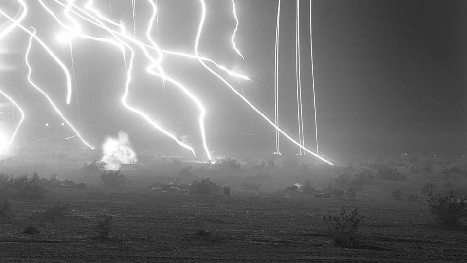 An-My Lê. "Night Operations III", from the series "29 Palms (2003-2004)." - Courtesy the artist/Marian Goodman Gallery