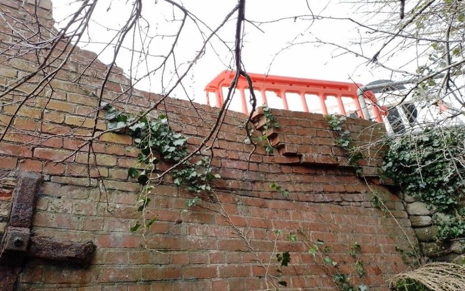 Locals were unhappy that the original bricks on the bridge did not match with the newer bricks used in the repair