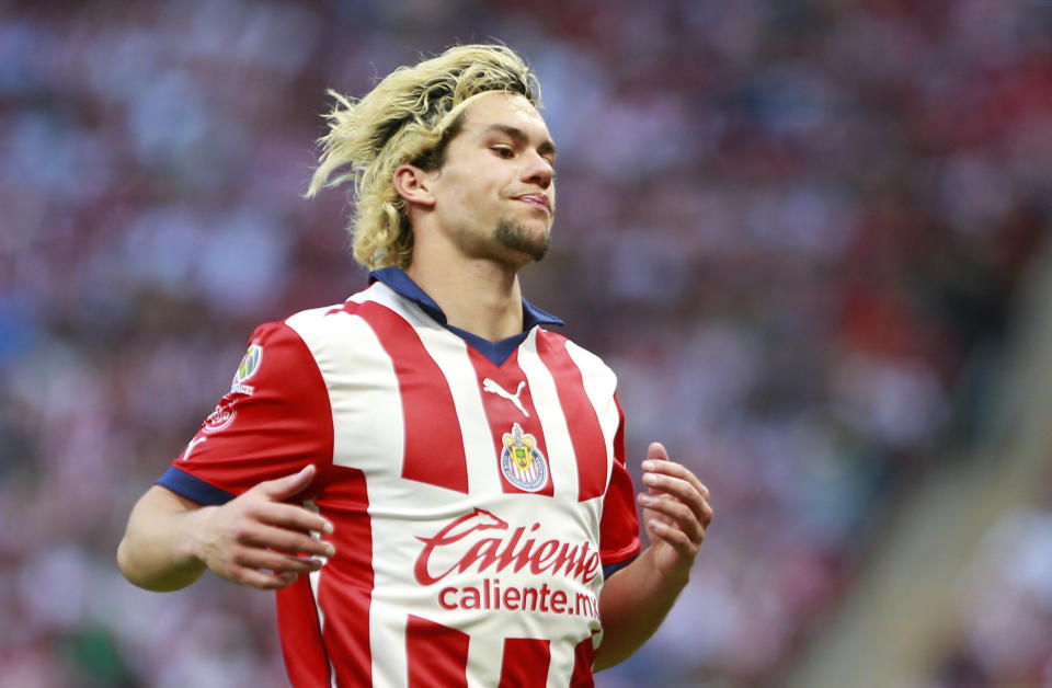 La contratación de Cade Cowell por las Chivas del Guadalajara generó polémica, pues algunos aficionados consideraron que rompía con la tradición de solo mexicanos en el equipo. (Foto: Alfredo Moya/Jam Media/Getty Images)