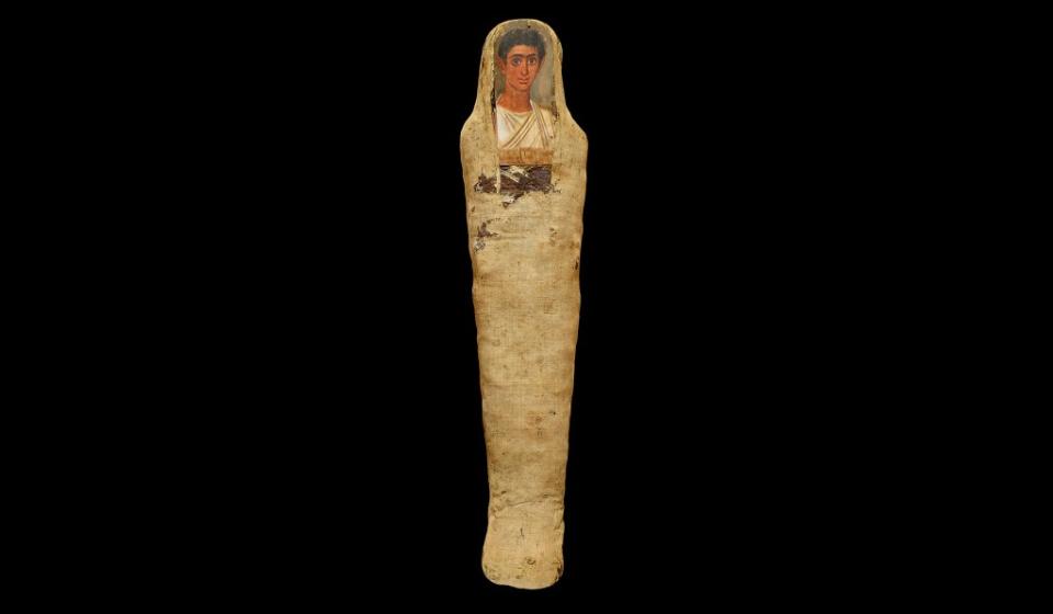 Mummy of a man, Roman period, about AD 140–180, EA 6713.