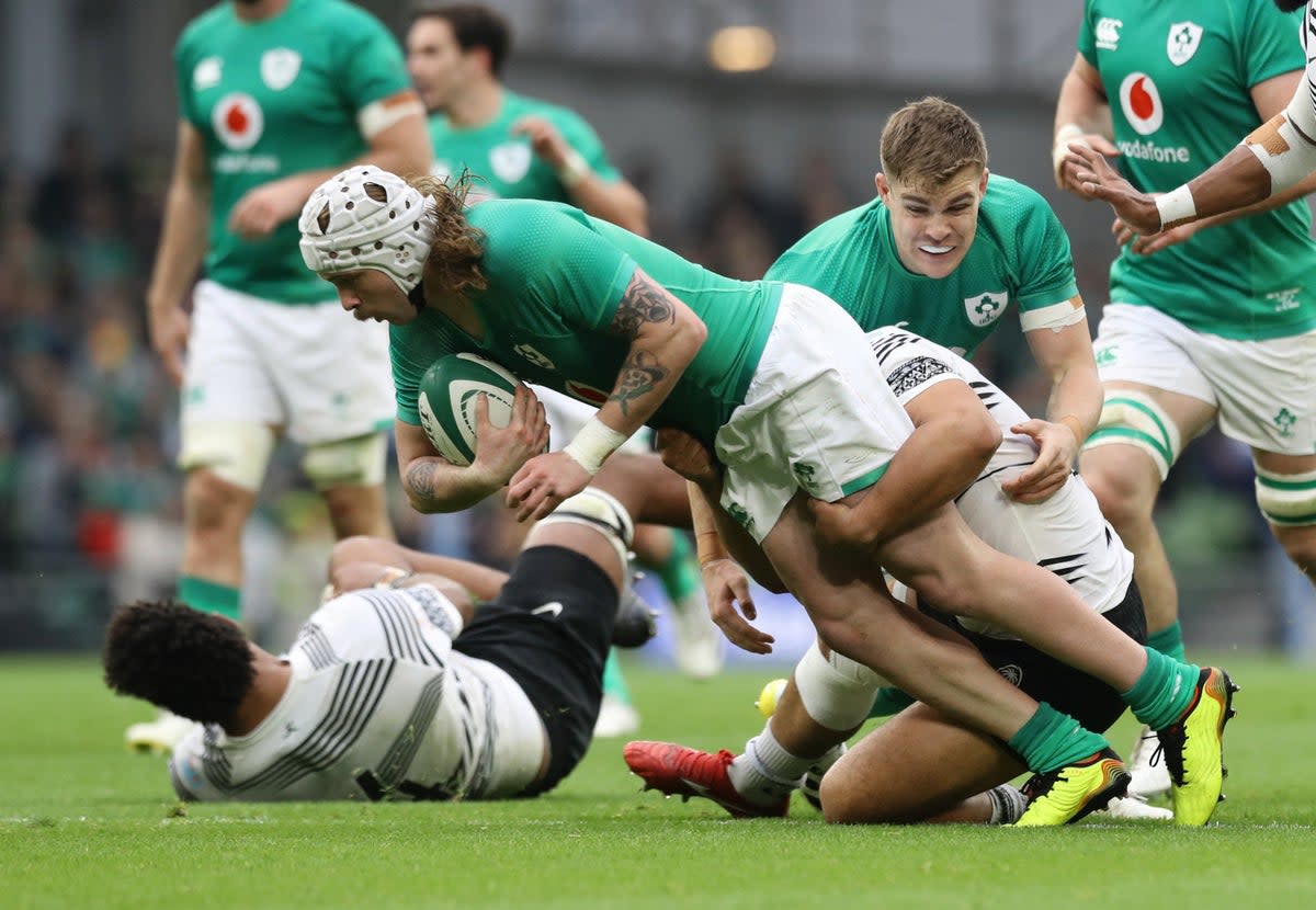 Ireland triumphed over Fiji in Dublin  (REUTERS)