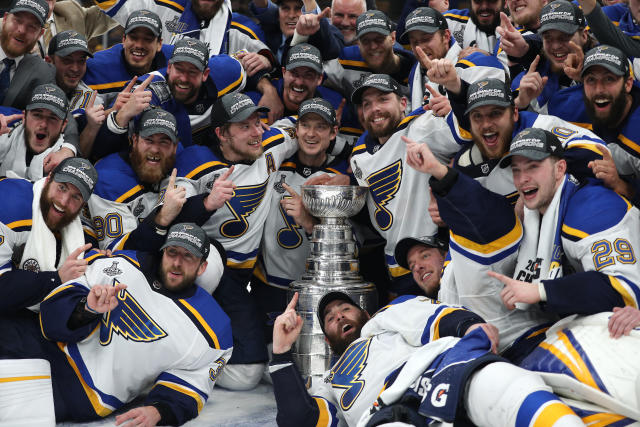 St. Louis Blues beat Boston Bruins, 4-1, to win first Stanley Cup