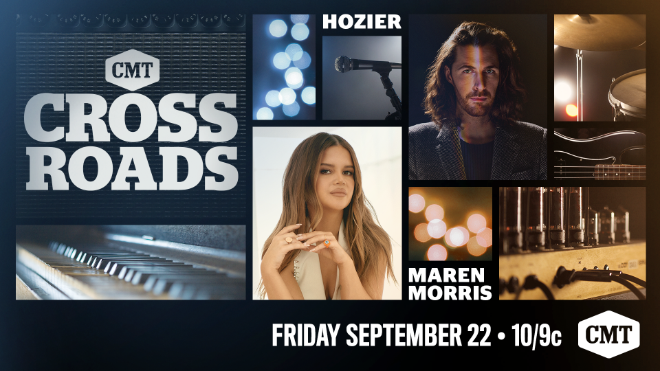 Multi-platinum-selling and award-winning country superstar Maren Morris will appear alongside her frequent duet partner Hozier on the latest edition of CMT's "Crossroads" series.