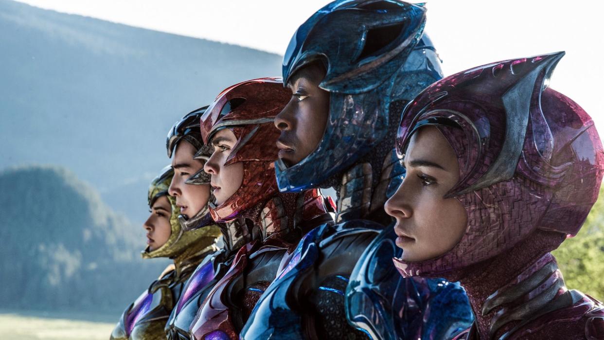 The all-new 2017 'Power Rangers' (credit: Lionsgate)