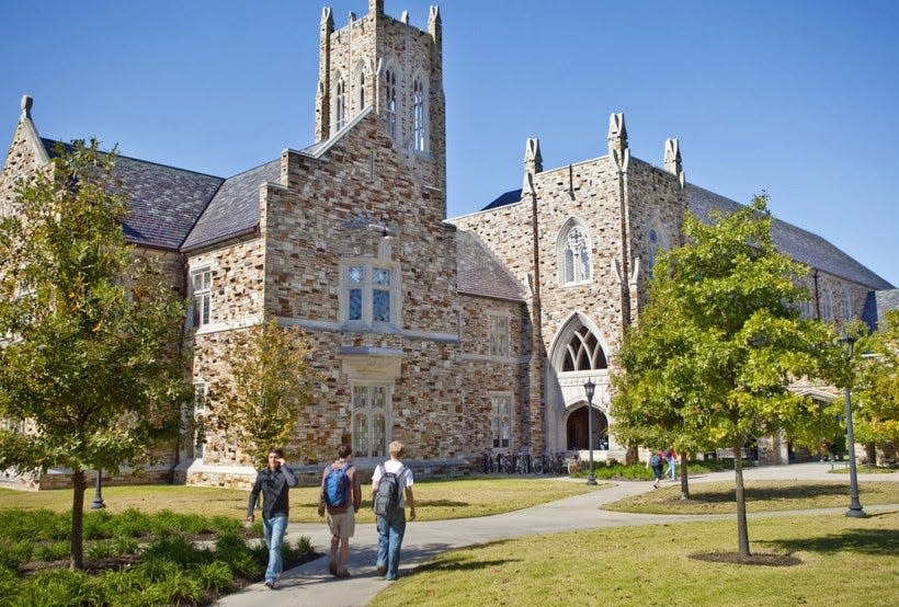 Rhodes College has been named one of the most beautiful college campuses by Condé Nast Traveler.