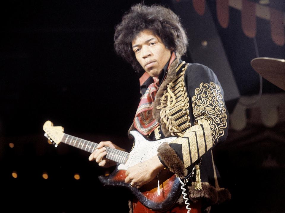 Seattle-born Hendrix hooked up with the Experience in London in 1966, and recorded their seminal debut in the capital (Rex)