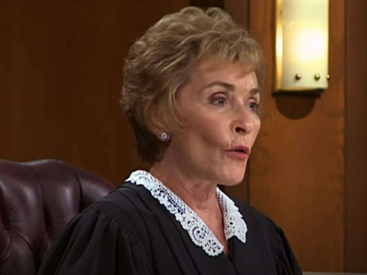 Judy Sheindlin on Judge Judy (YouTube/CBS)