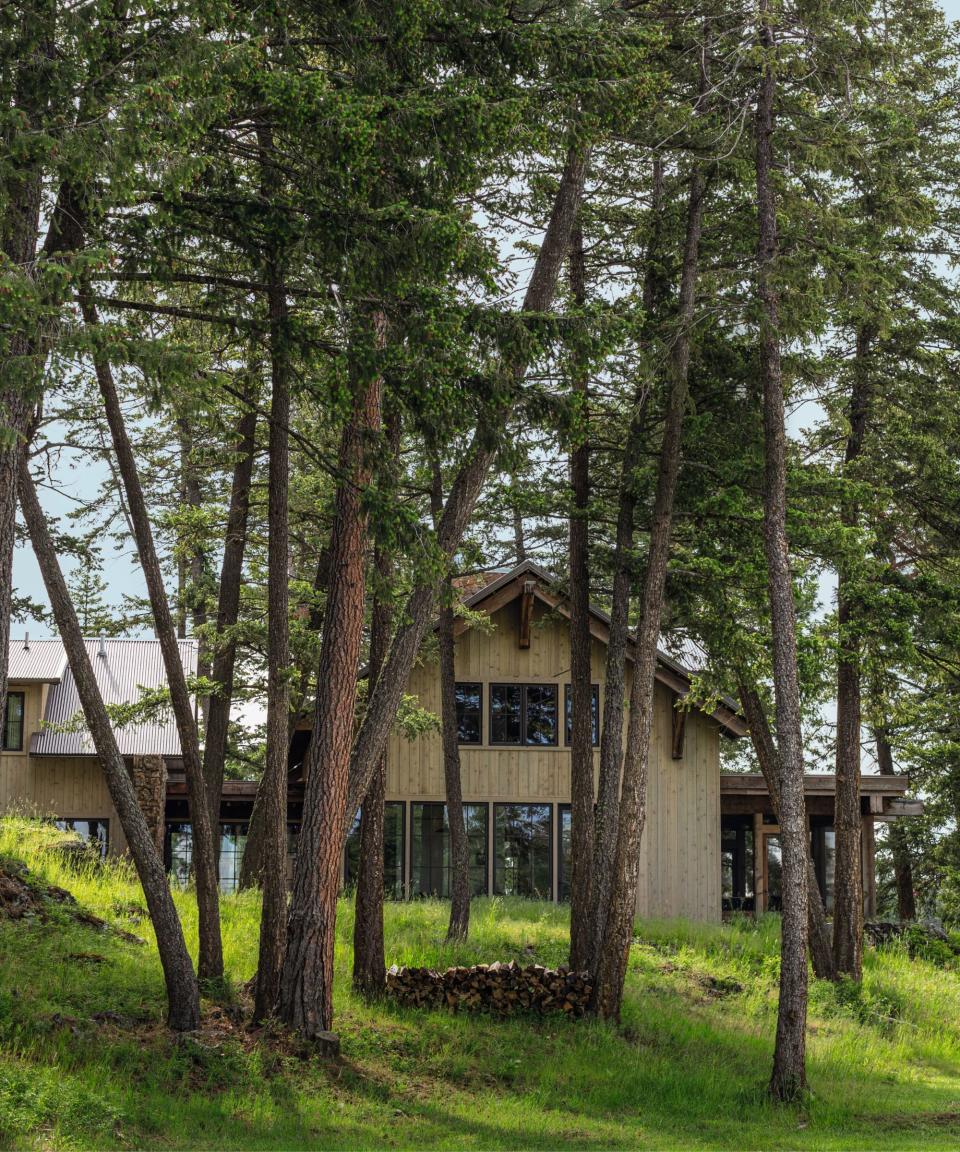 Wooden exterior, woods