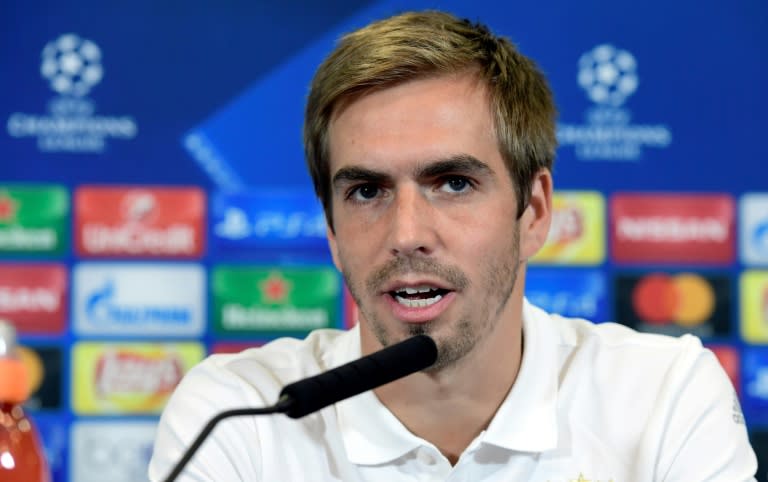 Philipp Lahm says Bayern Munich can't be happy after losing top spot in the Bundesliga