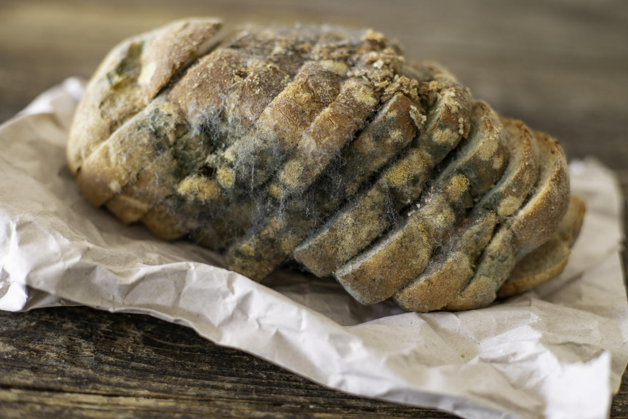 Mouldy bread is up there with one of the top food horrors. (Getty Images)