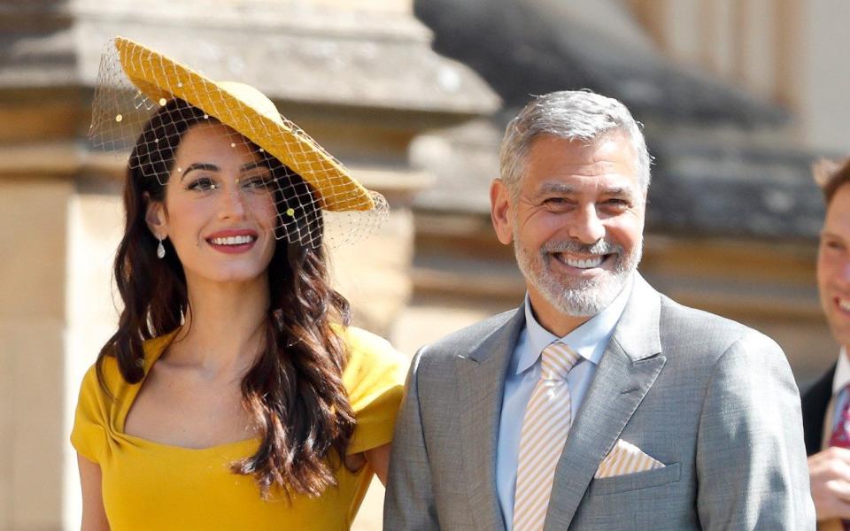 The Clooneys are friends of the Sussexes – with George producing and directing the forthcoming movie of Moehringer’s memoir - Getty