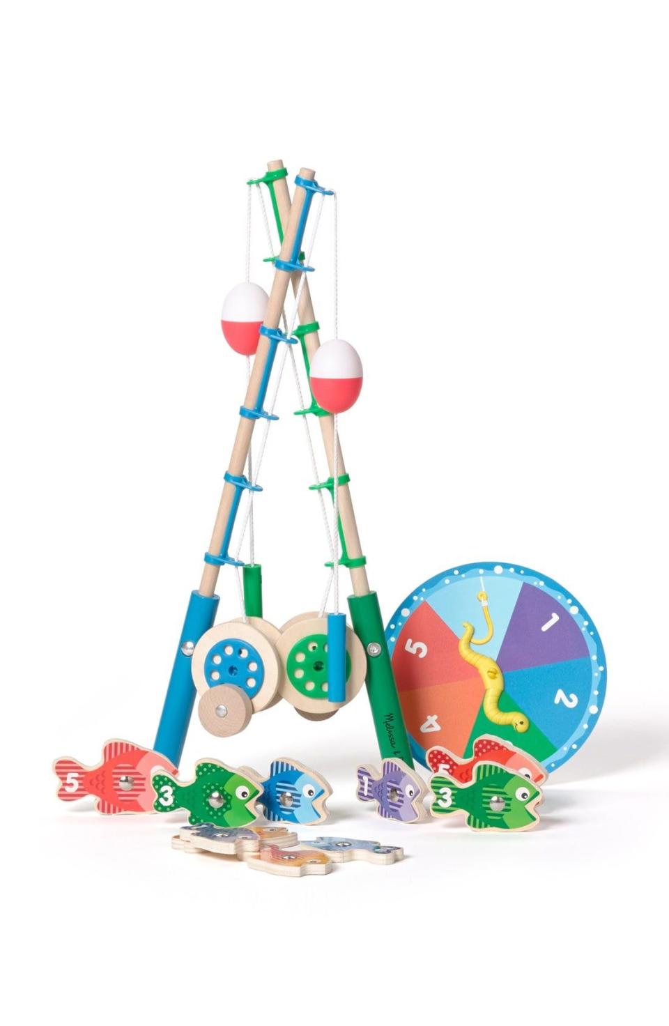 <p><strong>MELISSA & DOUG</strong></p><p>nordstrom.com</p><p><strong>$24.99</strong></p><p><a href="https://go.redirectingat.com?id=74968X1596630&url=https%3A%2F%2Fshop.nordstrom.com%2Fs%2Fmelissa-doug-catch-count-fishing-game%2F3873198&sref=https%3A%2F%2Fwww.redbookmag.com%2Flife%2Fg34811477%2Fblack-friday-cyber-monday-baby-deals-2020%2F" rel="nofollow noopener" target="_blank" data-ylk="slk:Shop Now;elm:context_link;itc:0;sec:content-canvas" class="link ">Shop Now</a></p><p>Easy as 1, 2, 3.</p>