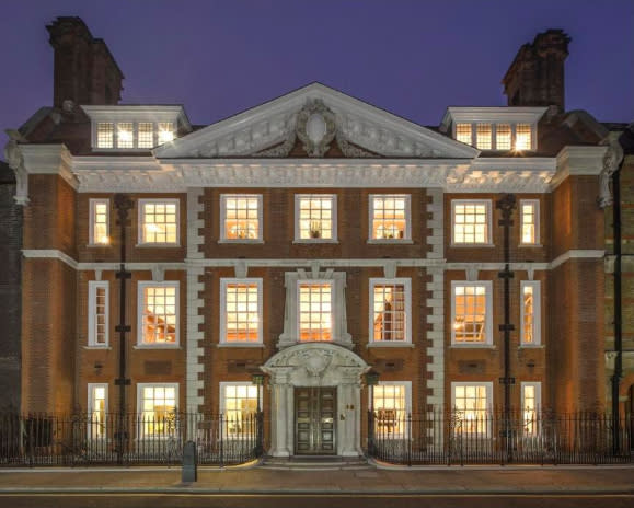 Mansion House, a seven-bedroom house for sale with Savills on Cowley Street, St James’s, London. Photo: Savills / Rightmove