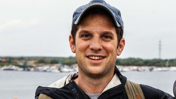 PHOTO: FILE - This file photo taken on July 24, 2021 shows journalist Evan Gershkovich. (Dimitar Dilkoff/AFP via Getty Images, FILE)