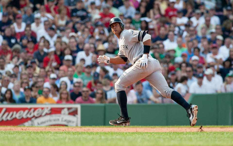 Álex Rodríguez。(Photo by Rick Friedman/Rick Friedman/Corbis via Getty Images)