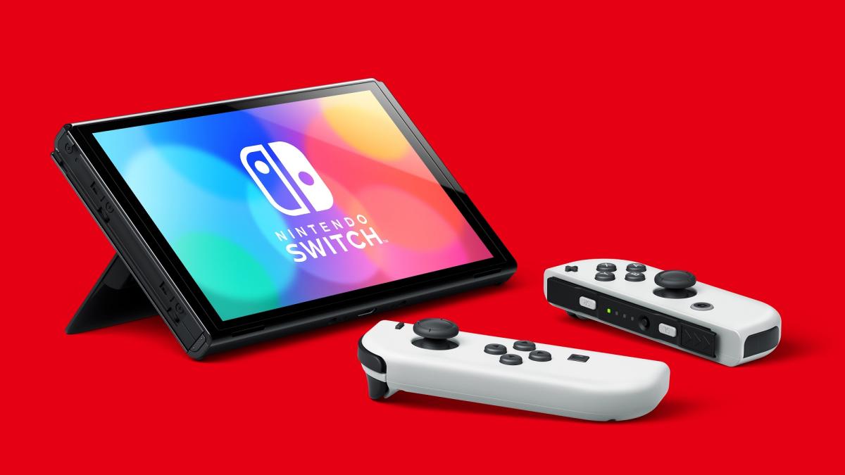 Nintendo Switch™ – OLED Model w/ White Joy-Con™