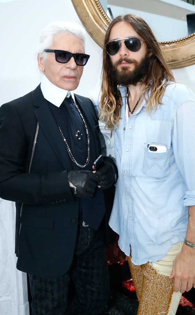 Karl Lagerfeld, Jared Leto