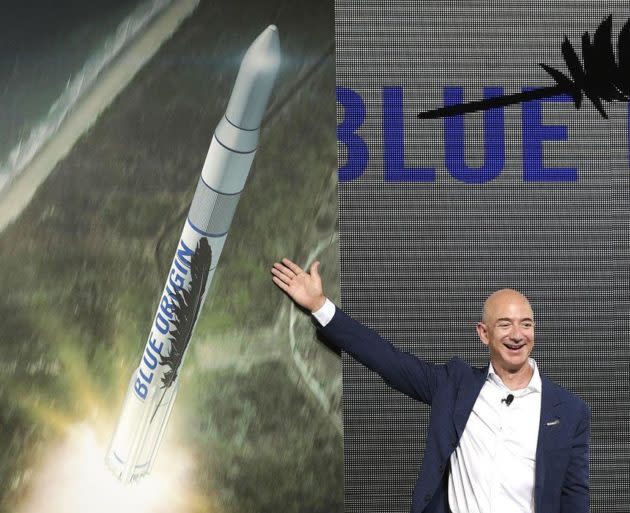 Jeff Bezos and New Glenn