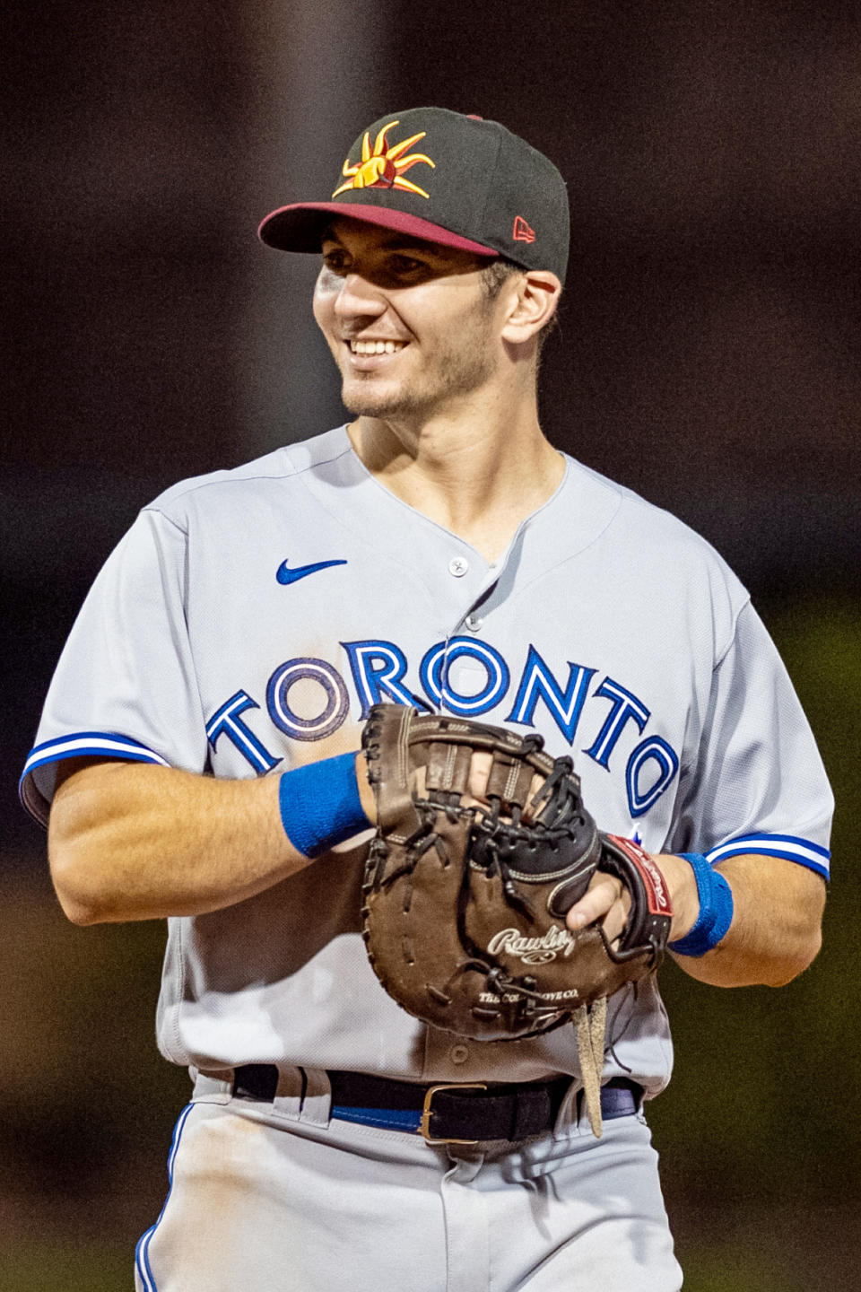 多倫多藍鳥內野手Spencer Horwitz。(Photo by Taylor Jackson/MLB Photos via Getty Images)