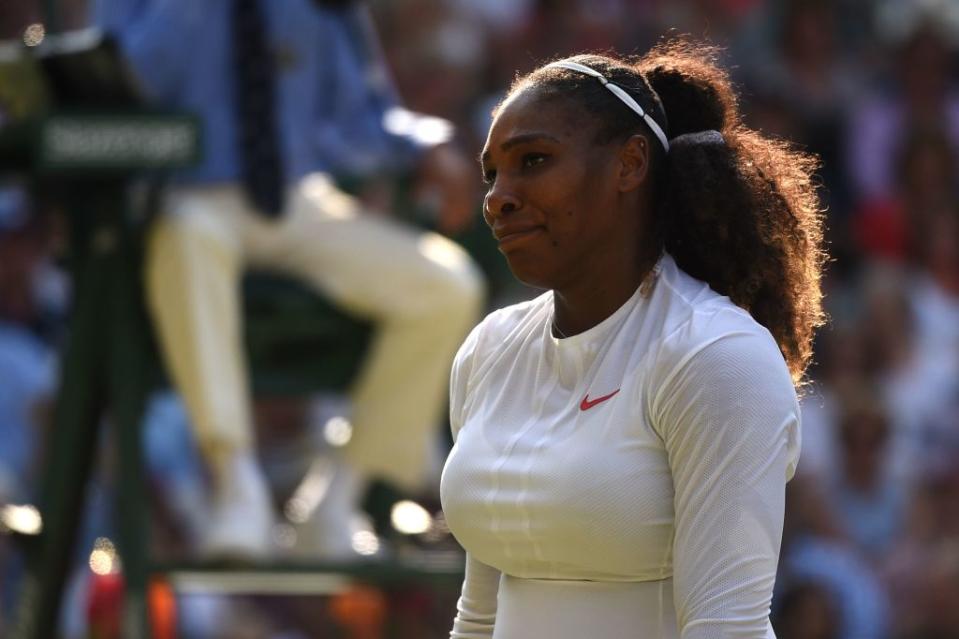 Serena Williams lost the Wimbeldon women’s final. Photo: Getty Images