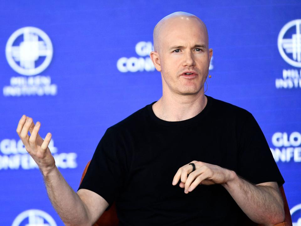 Brian Armstrong, CEO of Coinbase.