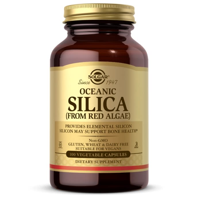 Solgar Oceanic Silica from Red Algae, one of the best hair growth supplements 