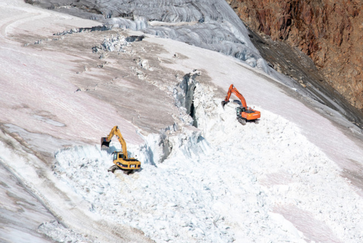 Un glacier autrichien détruit pour étendre un domaine skiable