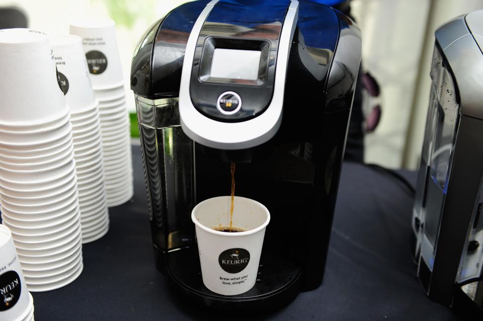 Keurig on display at Southern Kitchen Brunch hosted by Trisha Yearwood, part of The New York Times series during the 2015 Food Network & Cooking Channel South Beach Wine & Food Festival presented by FOOD & WINE at Loews Miami Beach Hotel on February 22, 2015