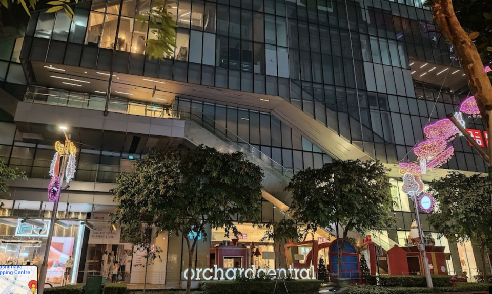 Five people were rushed to hospital with knife injuries after the incident occurred on the 11th floor of the mall at around 4am at Orchard Central on New Year's Day.