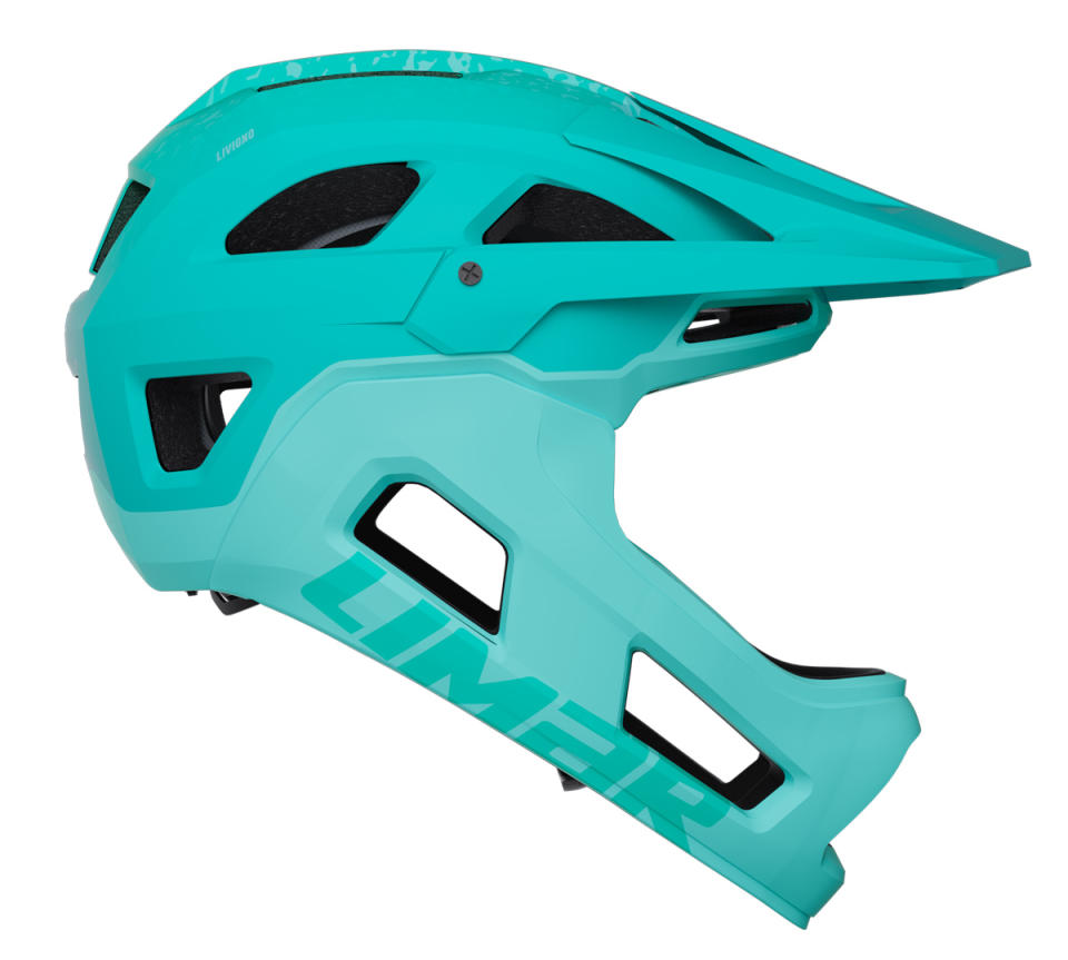 Limar Livigno full-face helmet, green, side