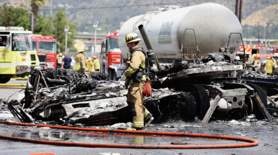 ktla highway crash la