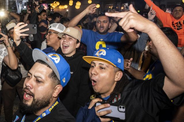 Photos: L.A. celebrates Rams victory in Super Bowl LVI victory