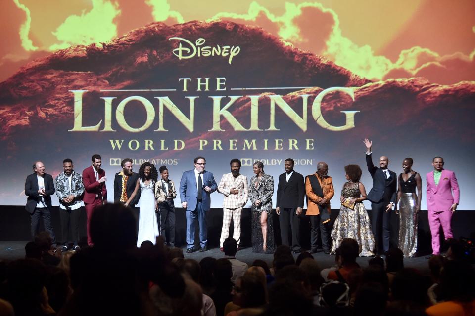 THE  LION KING CAST