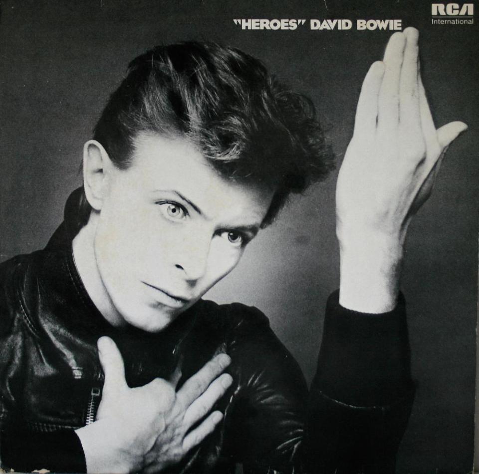 David Bowie Heroes - Vintage Album Cover