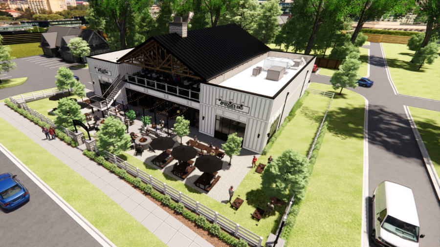 Schirmer kicked off construction earlier this year on Bridge’s End at 9320 Dublin Road in Shawnee Hills. (Courtesy Photo/Bridge’s End Brewing)