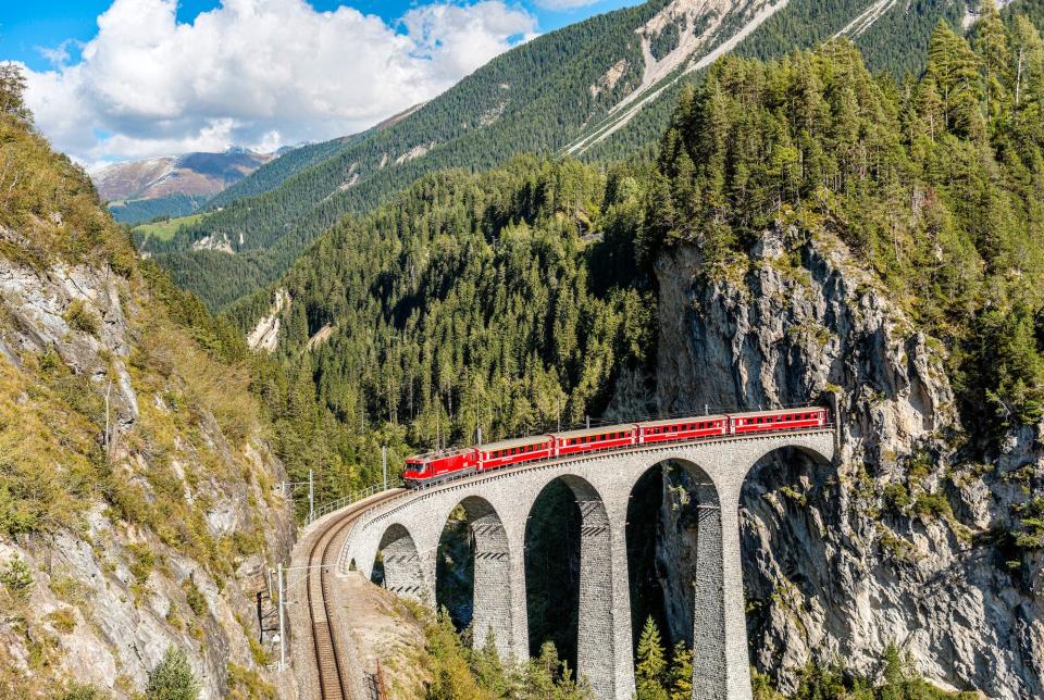 glacier express switzerland train001