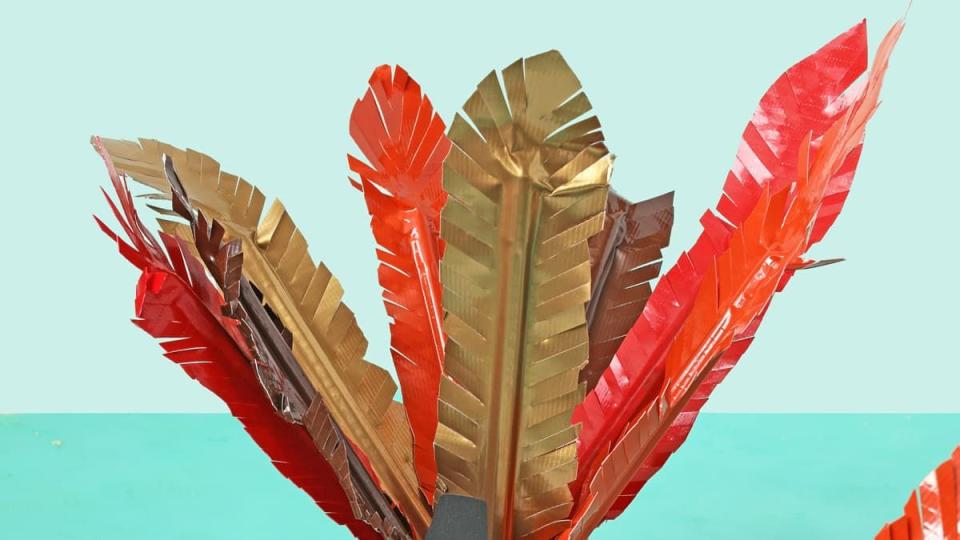 turkey crafts turkey feather pencils