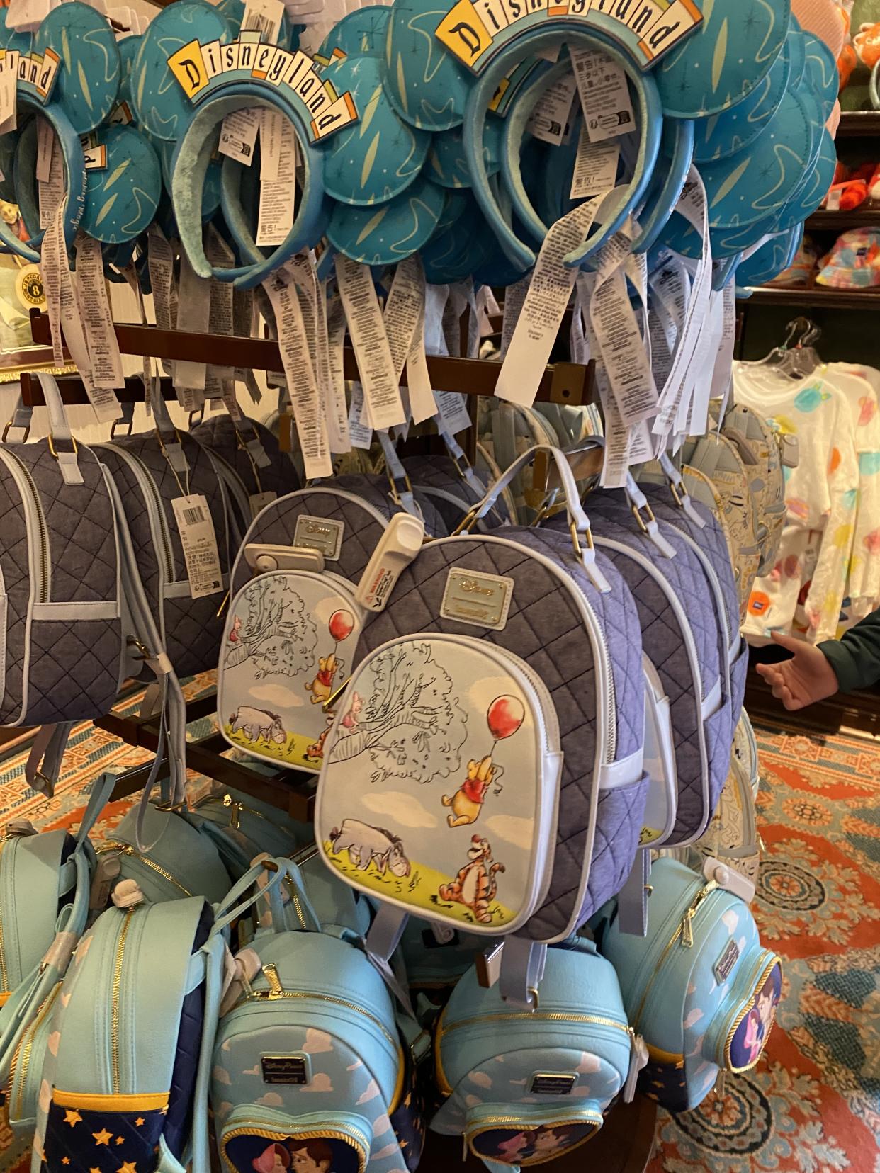 Loungefly Disney-themed mini backpacks