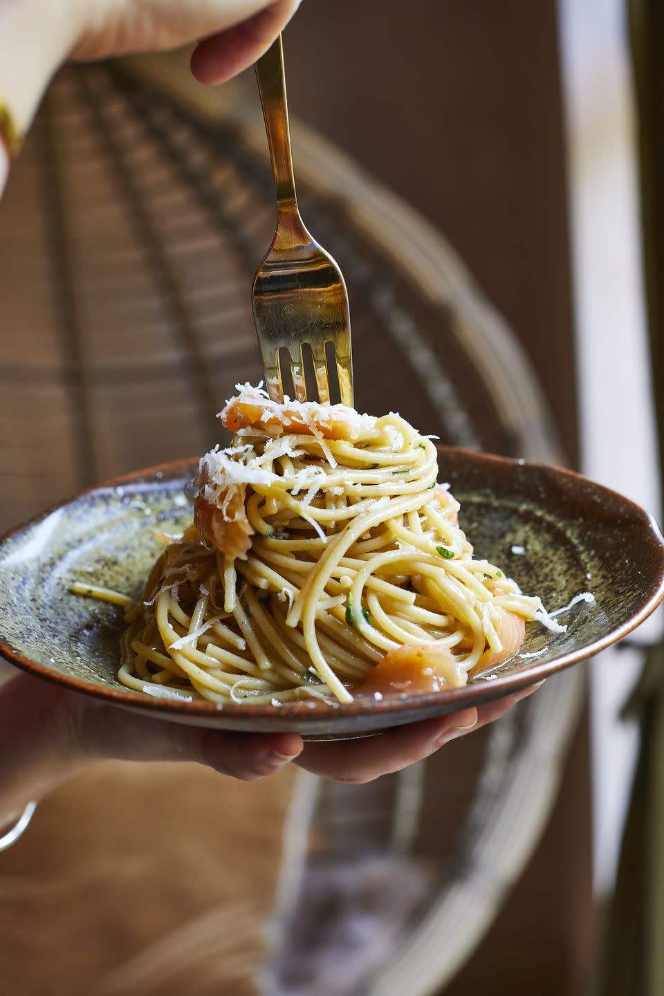 Smoked Salmon Carbonara