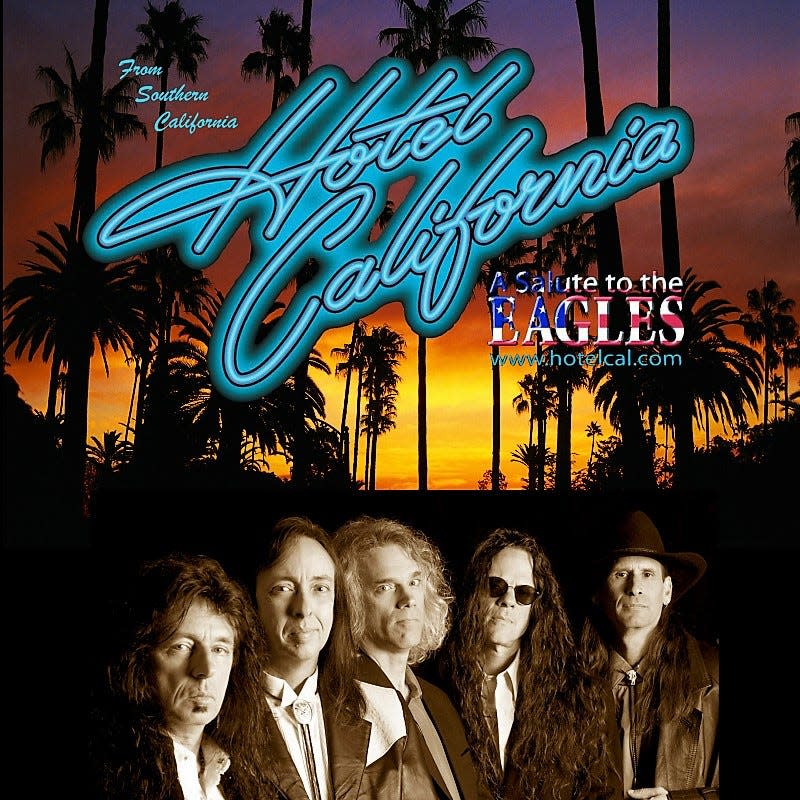 After performing last season with the Beatles, the Abilene Philharmonic will back the guys bringing the Hotel California: A Salute to the Eagles to the Abilene Convention Center on Saturday.