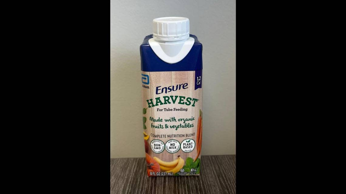 Ensure Harvest for tube feeding has been recalled.