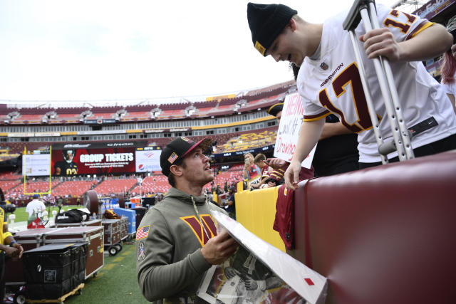 Nice Kicks on X: Taylor Heinicke's victory Jordans this week will